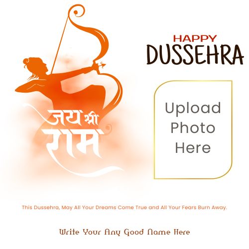 2025 Happy Dussehra Template Create Online Your Name Editing Tools