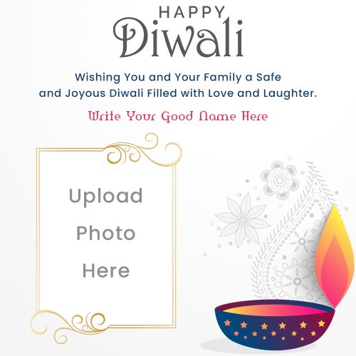 Diwali Festival Frame 2025 Best Design Template Collection Free Editing