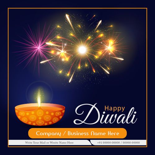 Promote Your Business Diwali Festival Wishes Marketing Template Create Free