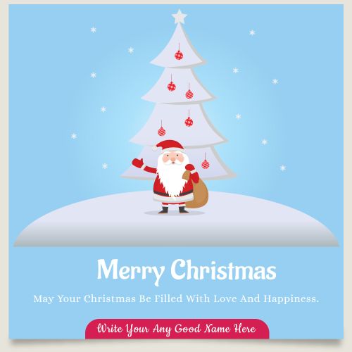 Online Custom Text Editing Template Merry Christmas Wishes Pictures Free
